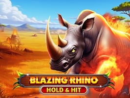 Blazing Rhino Hold and Hit screenshot